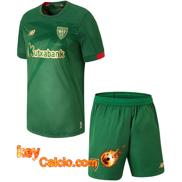 Nuova Maglia Athletic Bilbao Bambino Seconda 19/20