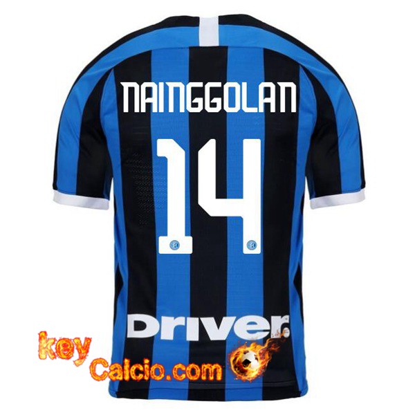 Maglia Calcio Inter Milan (NAINGGOLAN 14) Prima 19/20