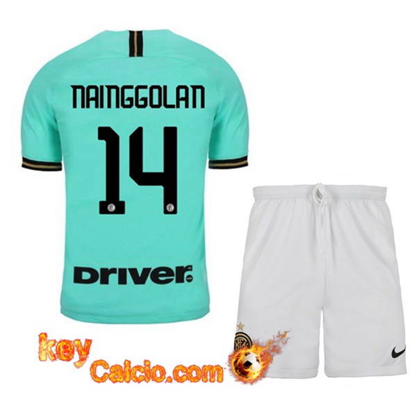 Maglia Calcio Inter Milan (NAINGGOLAN 14) Bambino Seconda 19/20