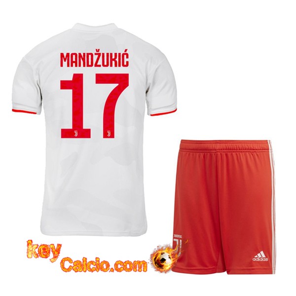 Maglia Calcio Juventus (MANDZUKIC 17) Bambino Seconda 19/20