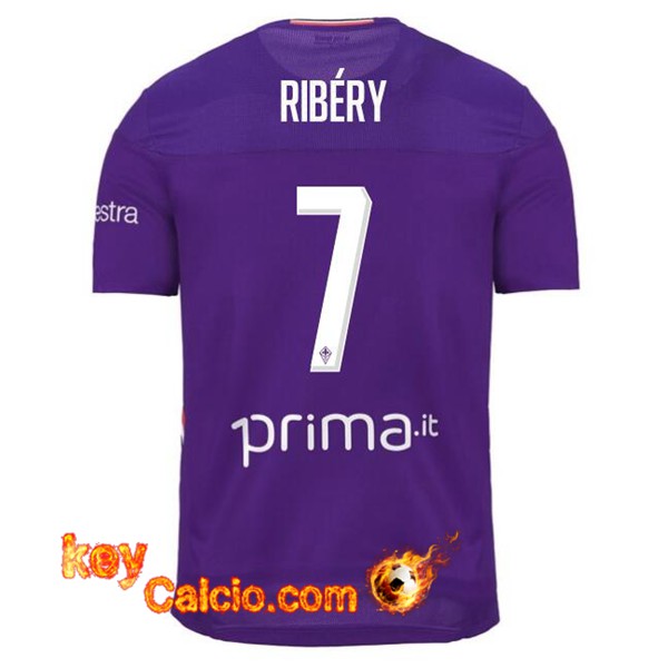 Maglia Calcio ACF Fiorentina (RIBERY 7) Prima 19/20