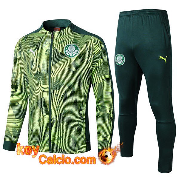 Nuova Kit Tuta Allenamento - Giacca Palmeiras Verde 19/20