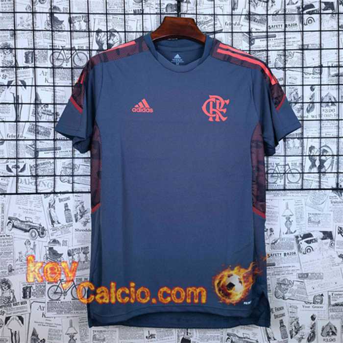 T Shirt Allenamento Flamengo Grigio 2021/2022