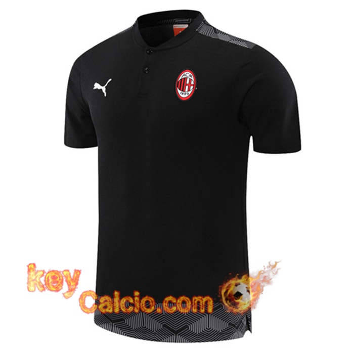 T Shirt Allenamento AC Milan Nero 2021/2022