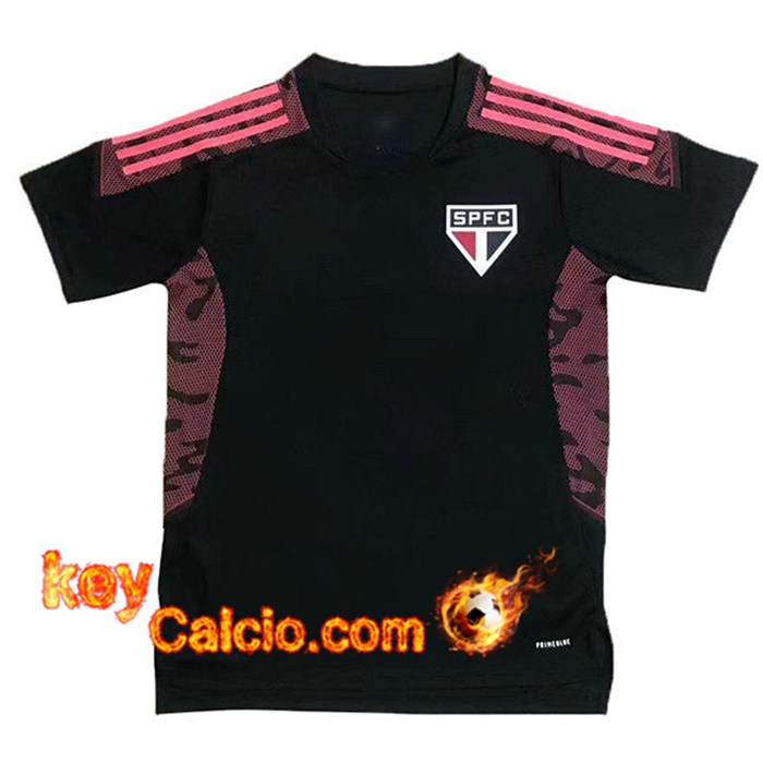 T Shirt Allenamento Sao Paulo FC Rosso/Blu 2021/2022