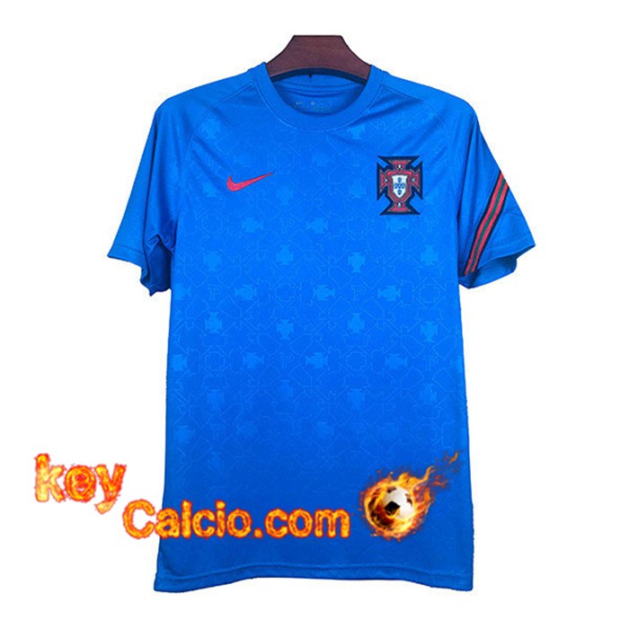 T Shirt Allenamento Portogallo Blu 2021/2022