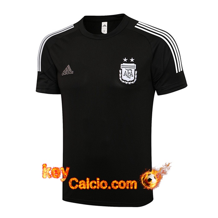 T Shirt Allenamento Argentina Nero 2020/2021