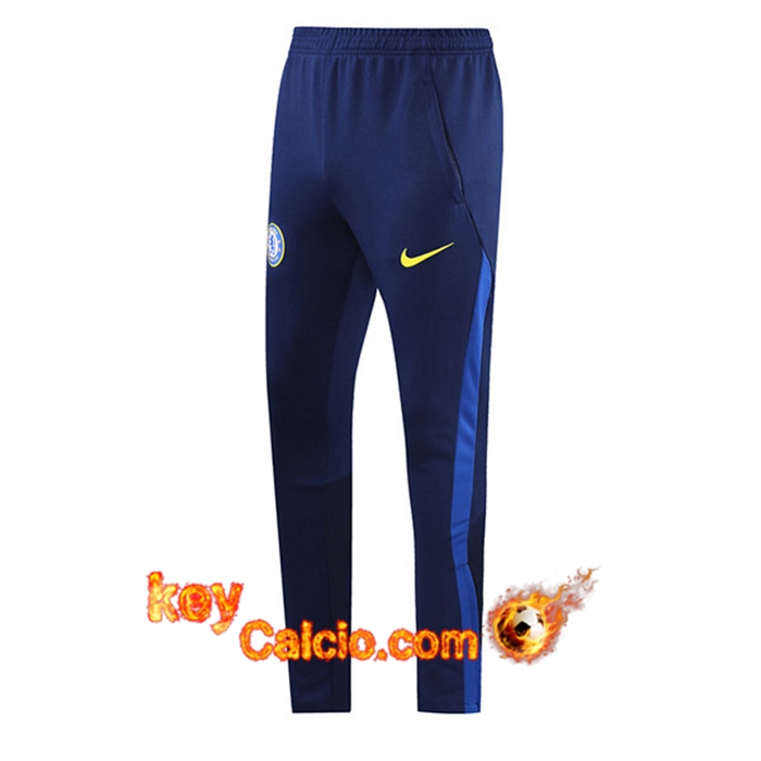 Pantaloni Da Training FC Chelsea Versione Giocatore Blu Navy 2021/2022