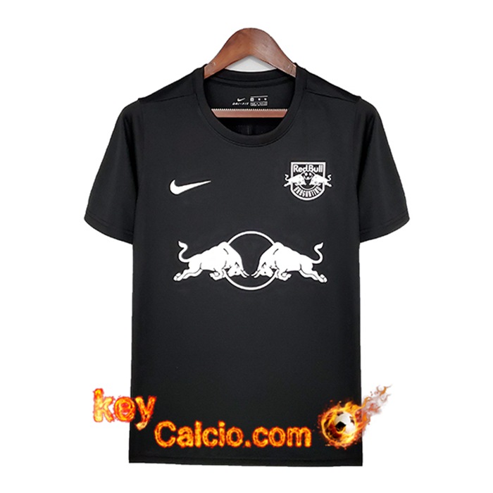 T Shirt Allenamento RB Salzburg Nero 2021/2022