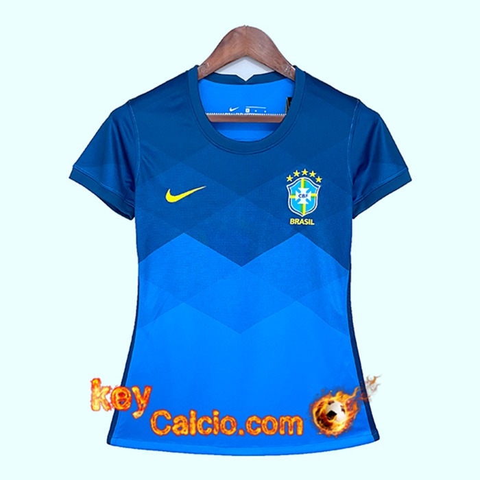 Maglie Calcio Brasile Donna Seconda 2021/2022