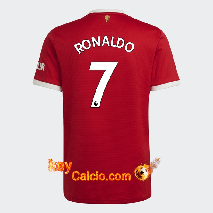 Maglie Calcio Manchester United Ronaldo 7 Prima 2021/2022
