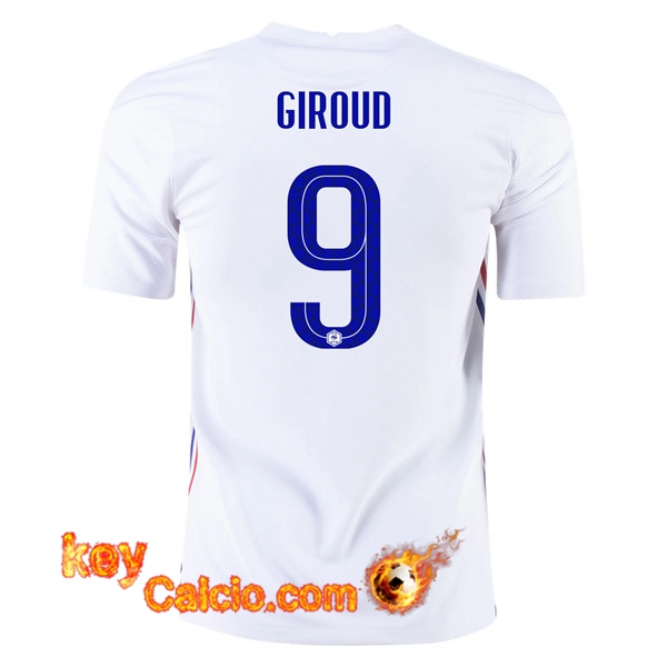 Maglia Calcio Francia (Giroud 9) Seconda UEFA Euro 2020
