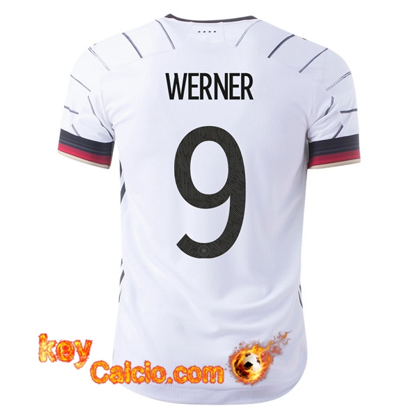 Maglia Calcio Germania (Werner 9) Prima UEFA Euro 2020