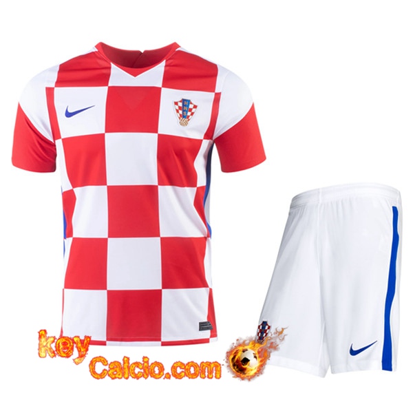 Kit Maglia Calcio Croazia Prima + Pantaloncini 20/21