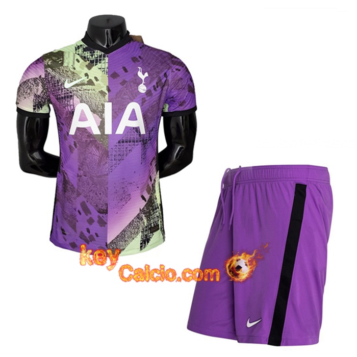 Kit Maglie Calcio Tottenham Hotspur Terza + Pantaloncini 2021/2022