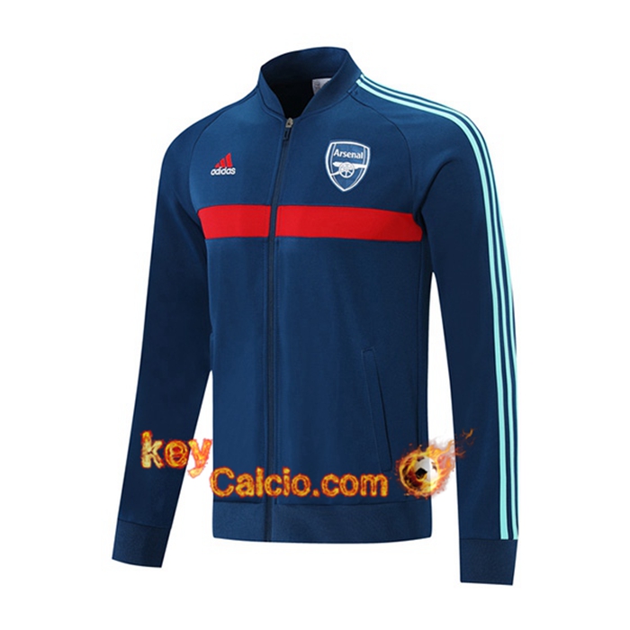 Insieme Giacca Calcio FC Arsenal Blu Navy/Rosso 2021/2022