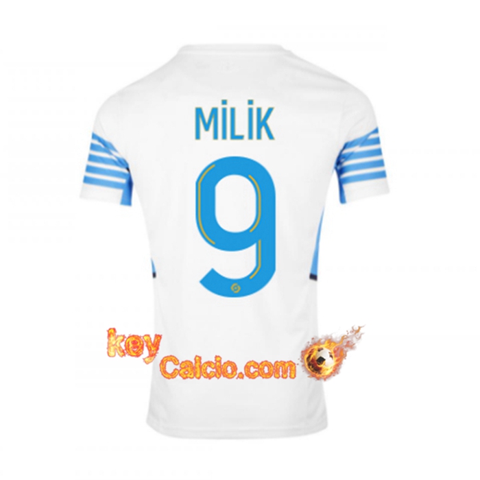 Maglie Calcio Marsiglia OM (MILIK 9) Prima 2021/2022