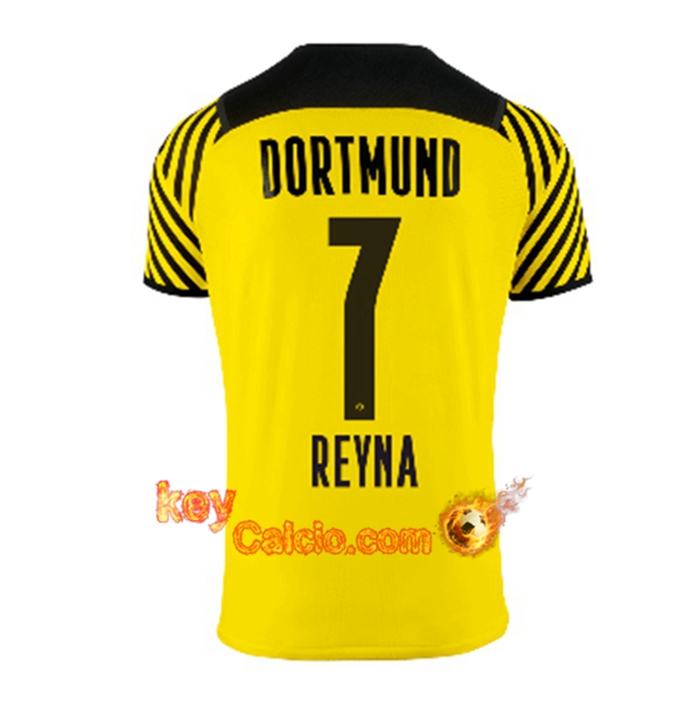 Maglie Calcio Dortmund BVB (Reyna 7) Prima 2021/2022