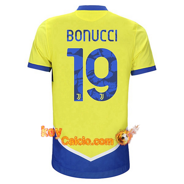 Maglie Calcio Juventus (BONUCCI 19) Terza 2021/2022