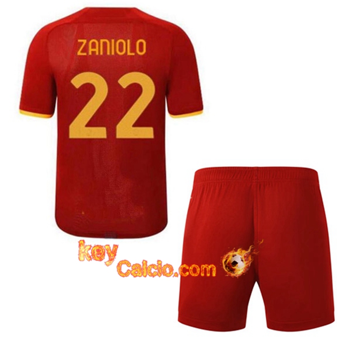Maglie Calcio AS Roma (ZANIOLOEL 22 ) Bambino Terza 2021/2022