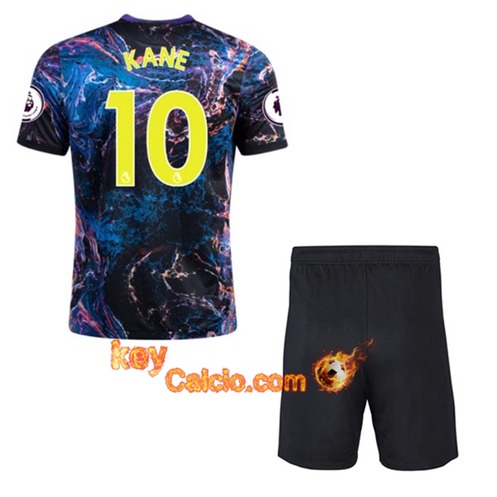 Maglie Calcio Tottenham Hotspur (Harry Kane 10) Bambino Seconda 2021/2022