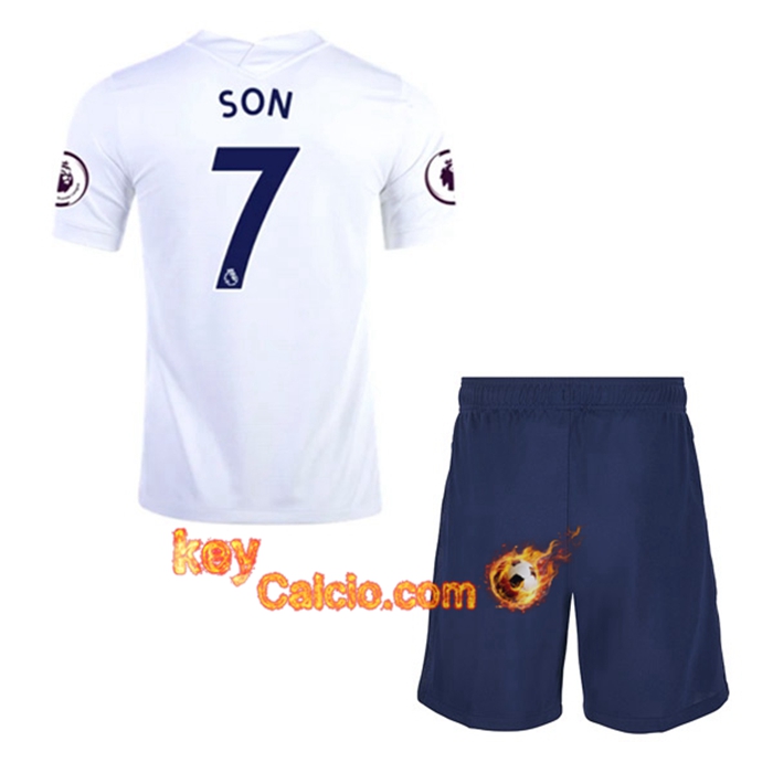 Maglie Calcio Tottenham Hotspur (Son Heung-Min 7) Bambino Prima 2021/2022