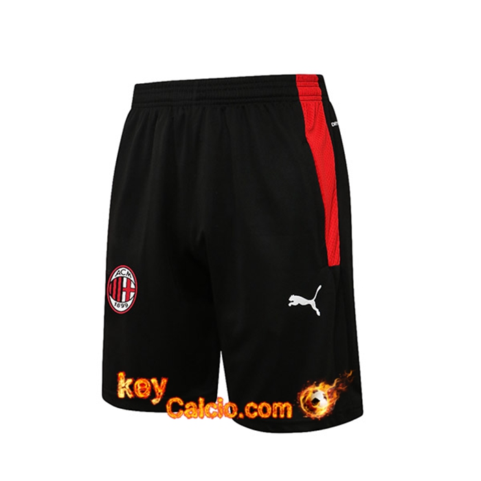 Pantaloncini Calcio AC Milan Rosso/Nero 2021/2022