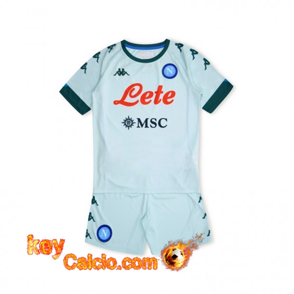 Maglia Calcio SSC Napoli Bambino Seconda 20/21