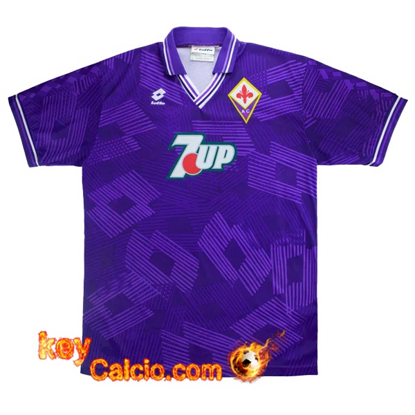 Maglia Calcio ACF Fiorentina Retro Prima 1992/1993
