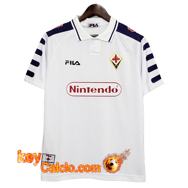 Maglia Calcio ACF Fiorentina Retro Seconda 1998/1999