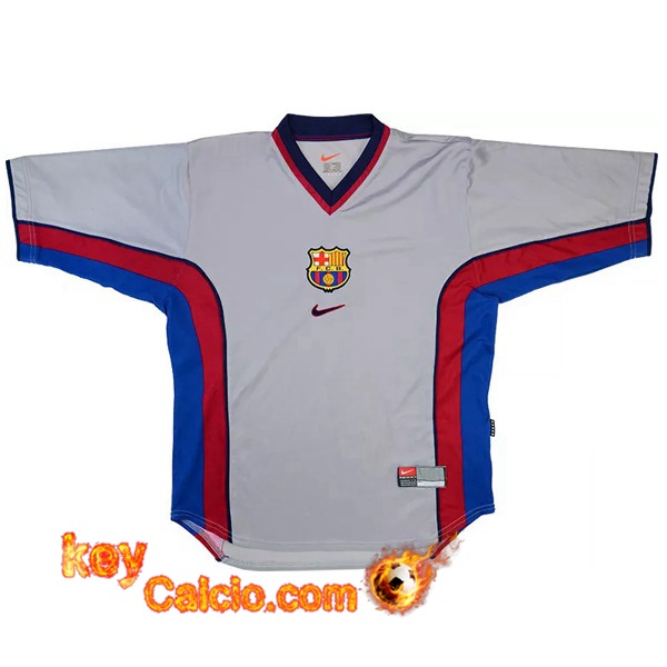 Maglia Calcio FC Barcellona Retro Seconda 1998/2001