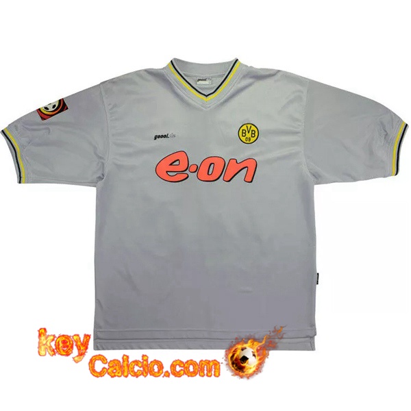 Maglia Calcio Dortmund BVB Retro Seconda 2000/2001