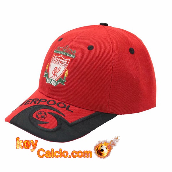 Cappello da Calcio FC Liverpool Rosso