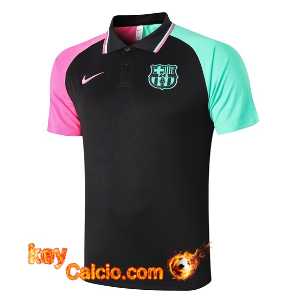 Maglia Polo FC Barcellona Nero 20/21