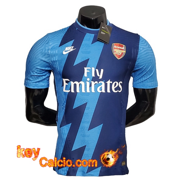 T Shirt Allenamento Arsenal Blu 20/21