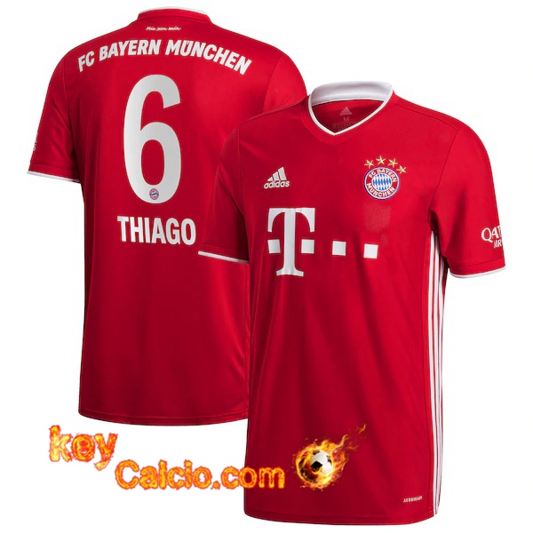 Maglia Calcio Bayern Monaco (Thiago 6) Prima 20/21