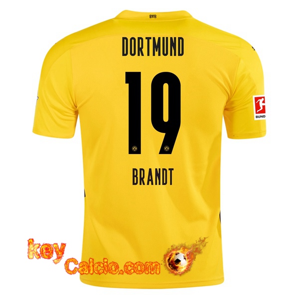 Maglia Calcio Dortmund BVB (BRANDT 19) Prima 20/21