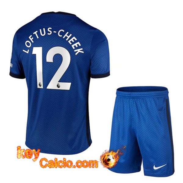 Maglia Calcio FC Chelsea (Loftus Cheek 12) Bambino Prima 20/21