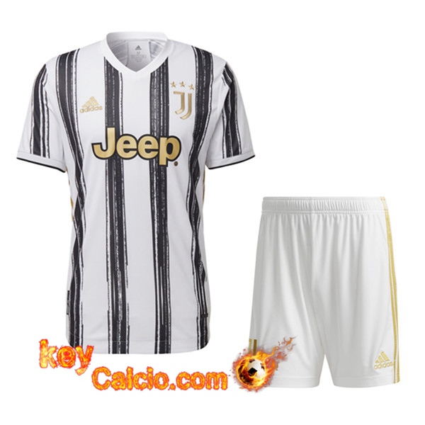 Kit Maglia Calcio Juventus Prima + Pantaloncini 20/21
