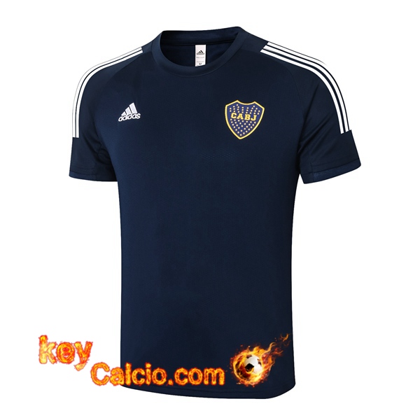 T Shirt Allenamento Boca Juniors Blu Royal 20/21