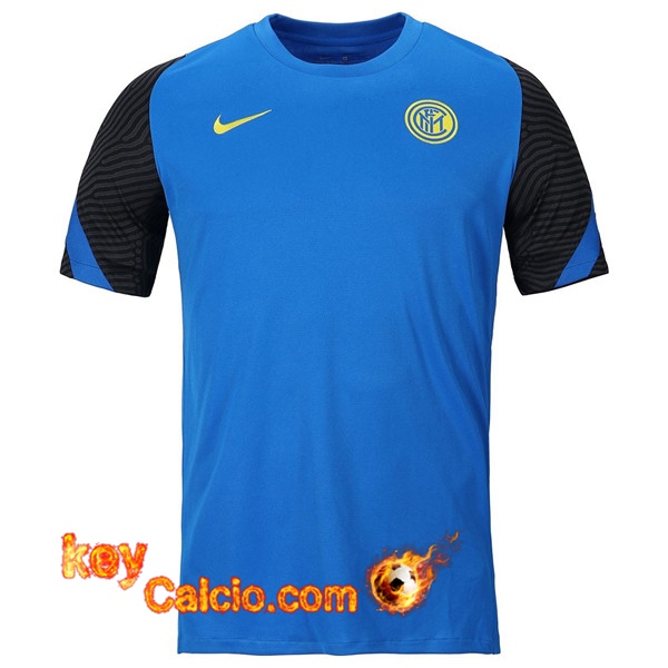T Shirt Allenamento Inter Milan Blu 20/21