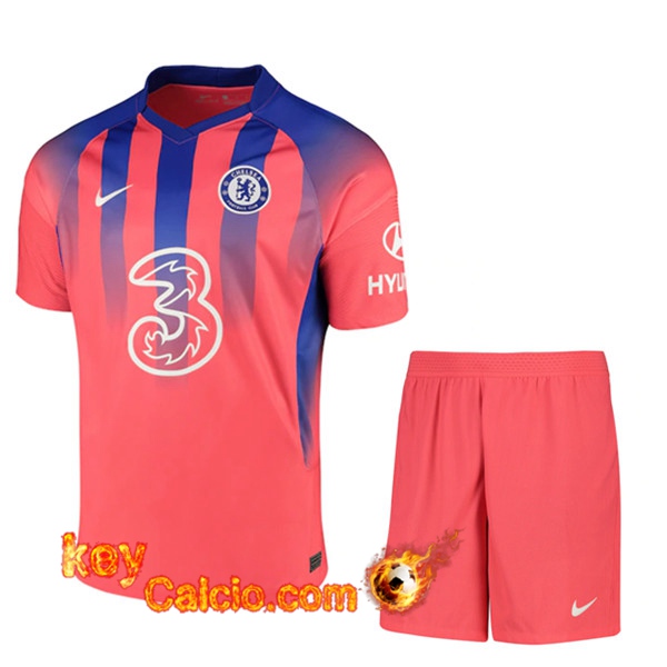 kit Maglia Calcio FC Chelsea Terza + Pantaloncini 20/21