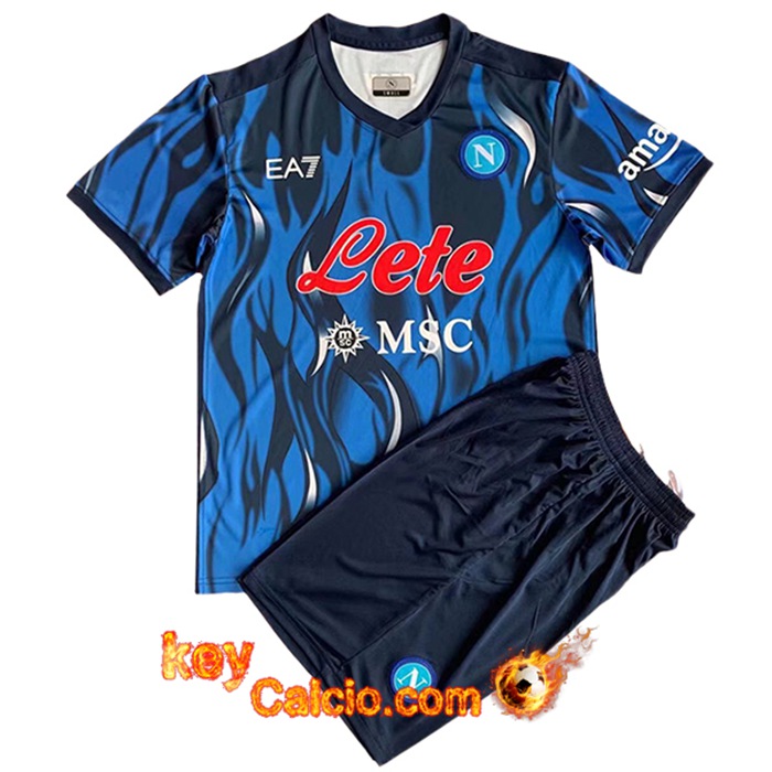 Maglie Calcio SSC Napoli Bambino Terza 2021/2022