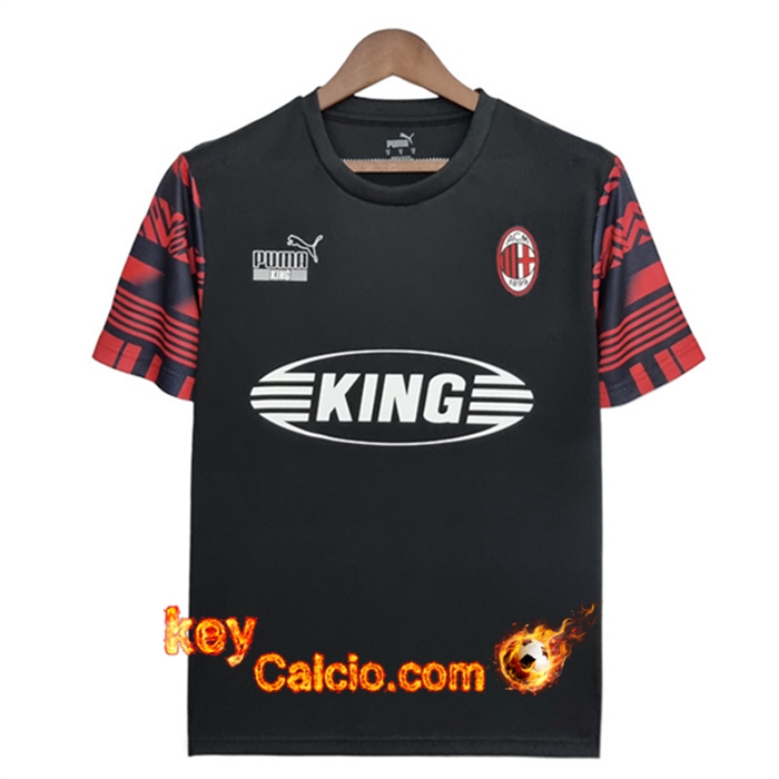 Maglie Calcio AC Milan Heritage Nero 2022/2023