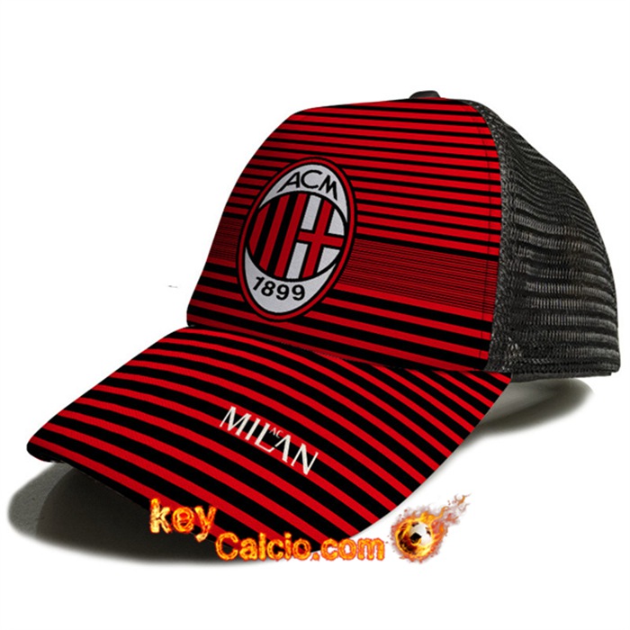 Cappello Da Calcio AC Milan Rosso 2023