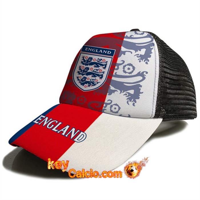 Cappello Da Calcio Inghilterra Bianco/Rosso 2023