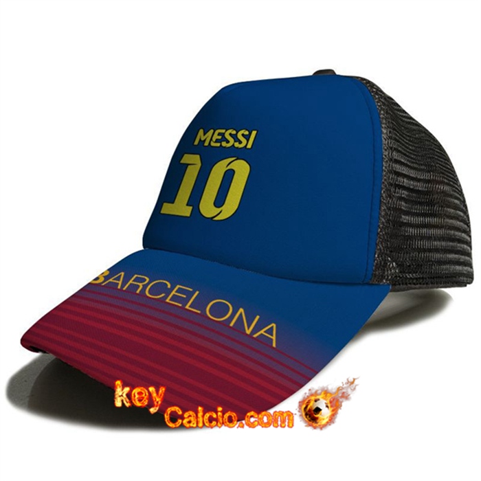 Cappello Da Calcio Messi 10 Blu/Rosso 2023