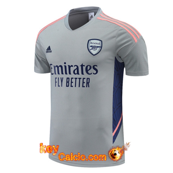 T Shirt Allenamento Arsenal Grigio 2022/2023