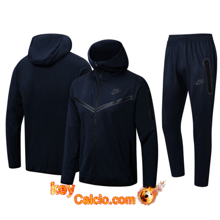 Insieme Giacca Con Cappuccio Tuta Nike blu navy 2022/2023