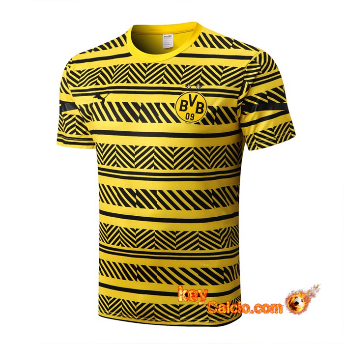 T Shirt Allenamento Dortmund Giallo 2022/2023